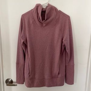 Lululemon cowl neck sweater with kangaroo pouch
